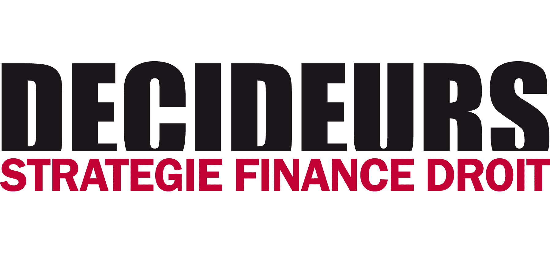 Logo des décideurs, stratégie finance droit