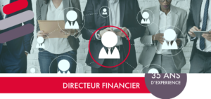 Illustration introduisant le CV d'un directeur financier