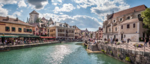 Photo de la vieille ville d'Annecy