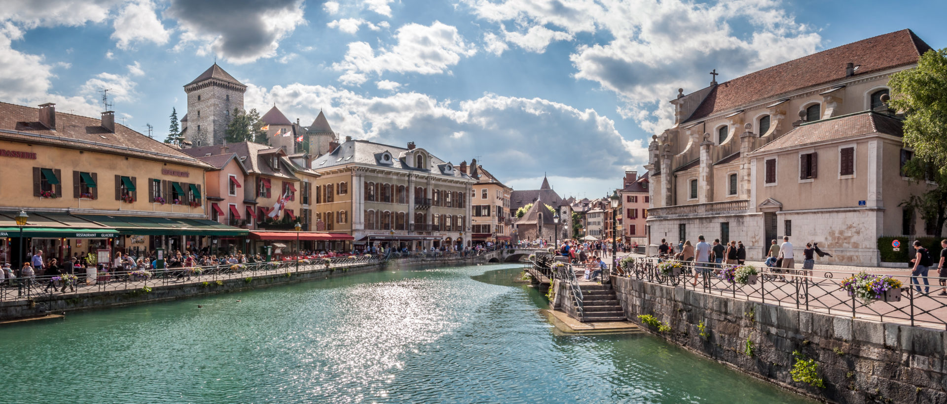 Photo de la vieille ville d'Annecy